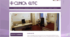 Desktop Screenshot of clinicaelite.ro